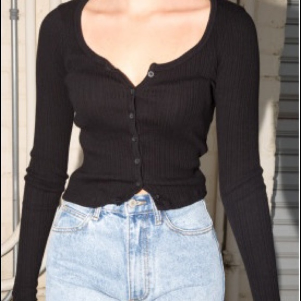 brandy long sleeve zelly top